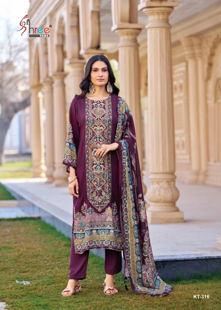 Kt 316 By Shree Viscose Printed Bulk Pakistani Salwar Suits Orders In India